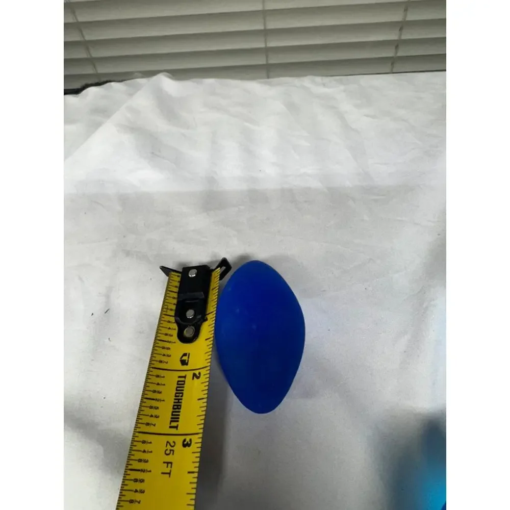 VTG Ikea set of six frosted glass eggs